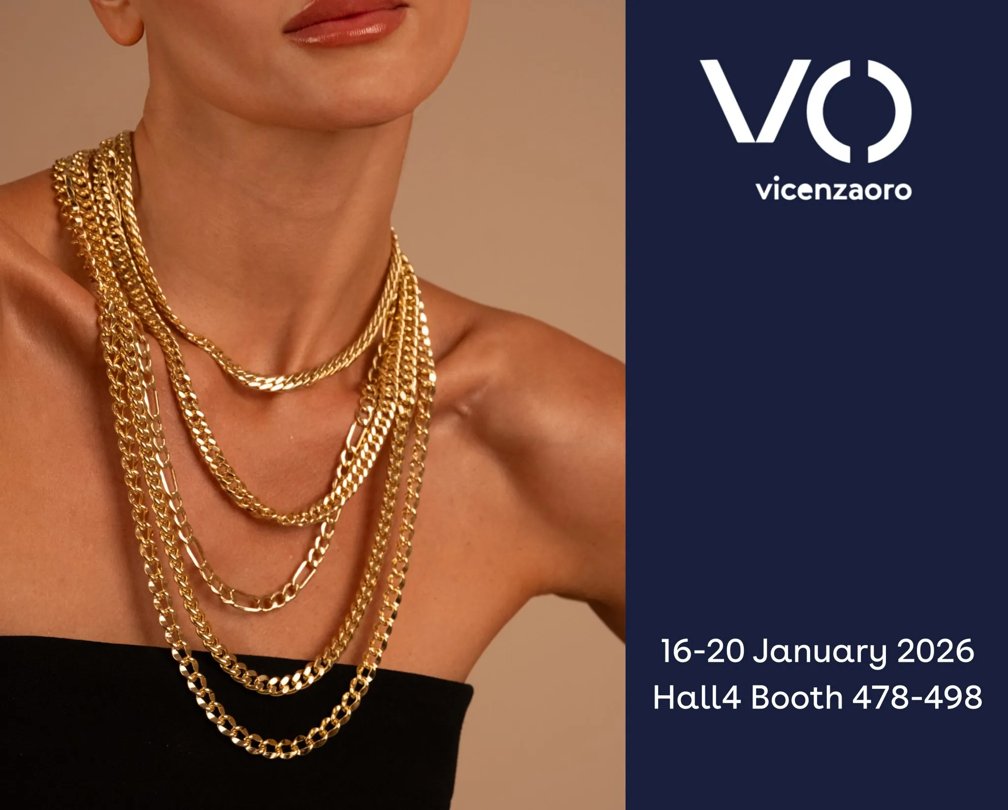 Mioro exhibition booth 2 at an international jewellery fair