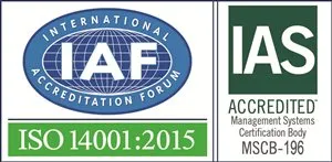 Mioro gold chain manufacturer - iso 14001 certificate