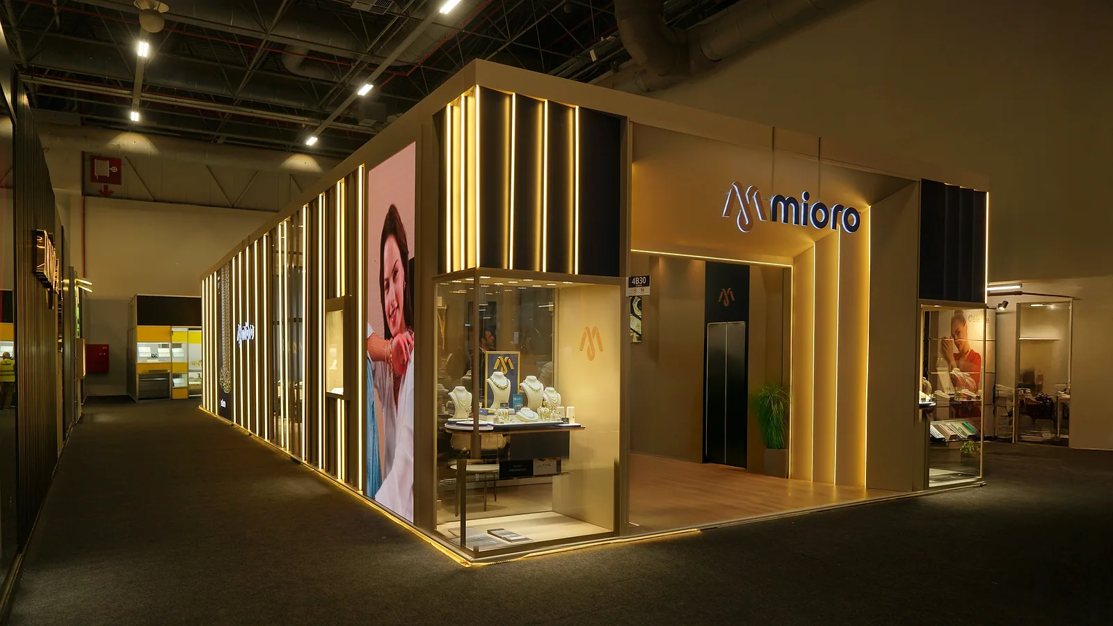 Mioro exhibition booth