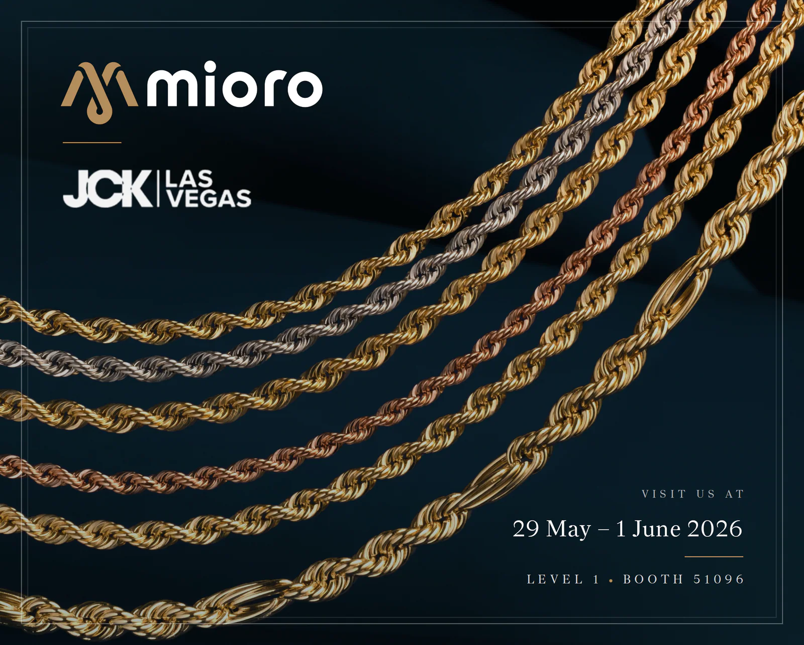 JCK Las Vegas – 29 Mayıs – 1 Haziran 2026