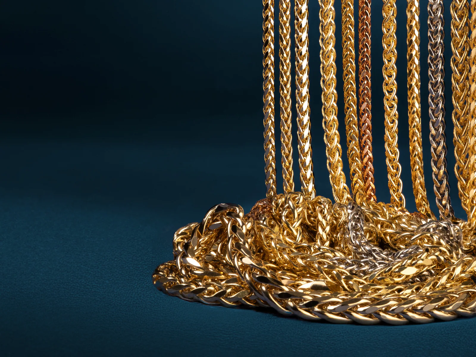 Mioro gold machine chains